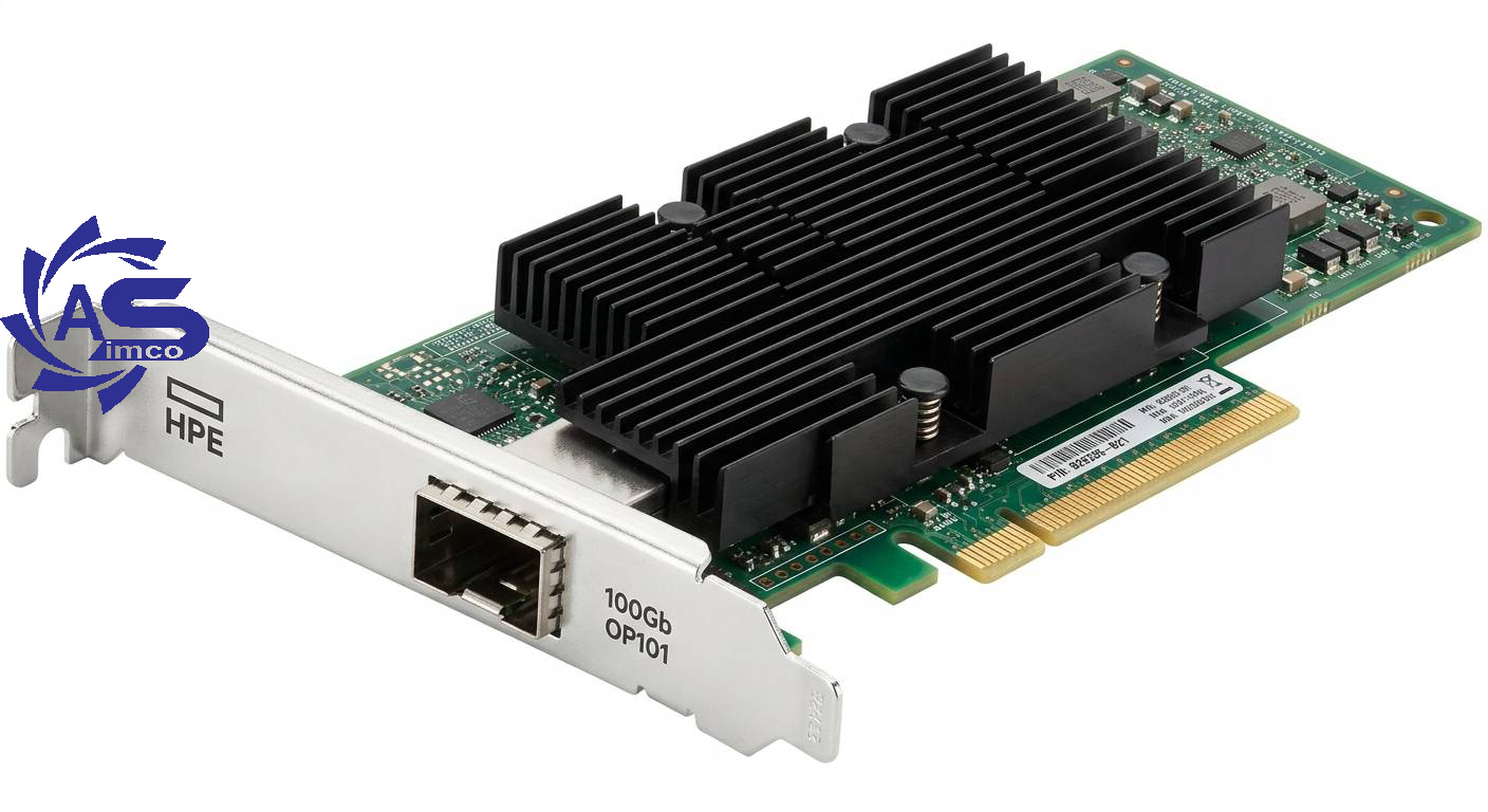 کارت شبکه سرور HPE 100Gb 1-port OP101 QSFP28 x16 PCIe Gen3 with Intel Omni-Path 829335-B21