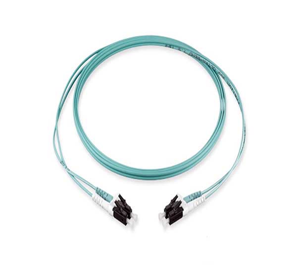 پچ کورد فیبر نوری کورنینگ LC-LC OM4 Duplex 3m