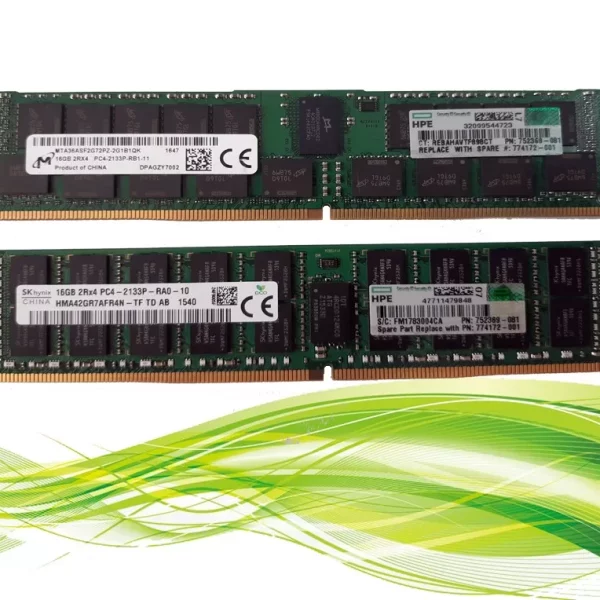 HP RAM 16GB 2RX4 PC4 2133P