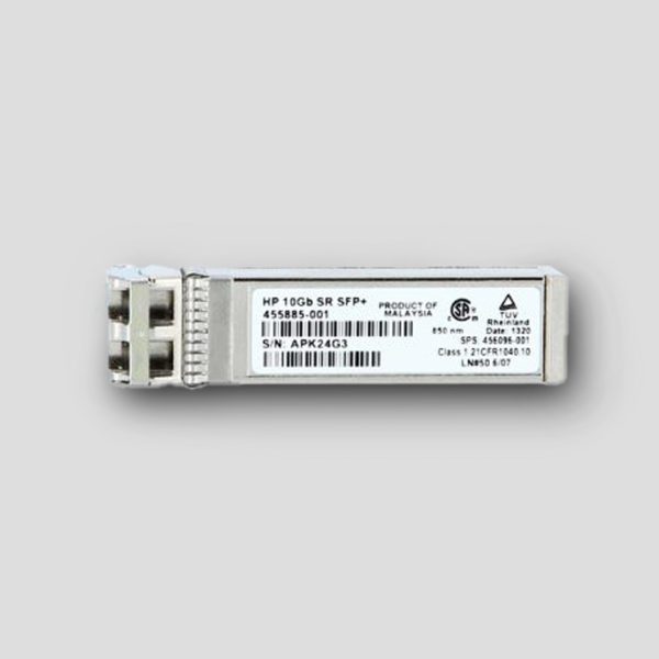HPE Blade System c-Class 10Gb SFP+ SR Transceiver ماژول فیبر نوری ۱۰ گیگ HP
