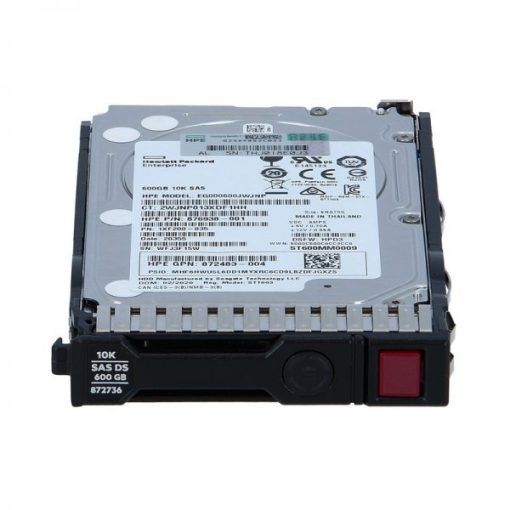 هارد سرور اچ پی HPE 600GB SAS 12G 10K SFF Ent SC DS 872477-B21